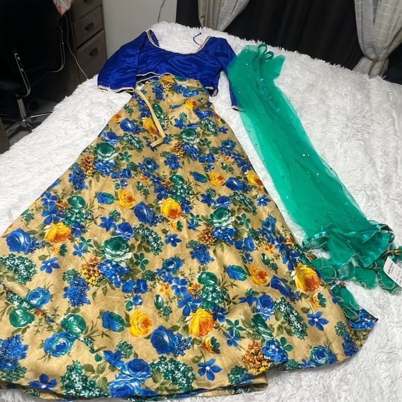 Indian Lehnga outfit beautiful - Picture 1 of 8